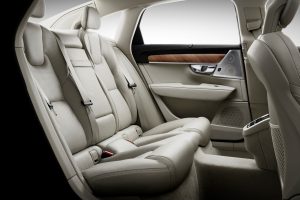 Interior Rear Seats Volvo S90 © Volvo