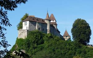 Prachtvolle Burg in Burgdorf. © Foto: Dr. Bernd Kregel