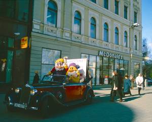 McDonalds in Riga. © Foto: Elke Backert