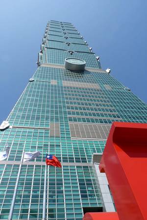 Taipei 101-Wolkenkratzer. © Foto: Dr. Bernd Kregel