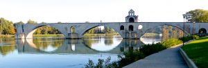 Die berühmte Brücke von Avignon. © 2016 Foto: Elke Backert