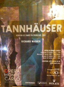 Tannhäuser 2017 in der Opera de Monte Carlo. © 2017, Foto: Midou Grossmann