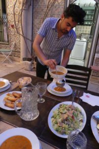 Tunesische Küche in der Medina von Tunis. © 2017, Foto/BU: Dr. Bernd Kregel