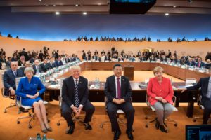 Staats- und Regierungschefs vor der Auftaktsitzung des G20-Gipfels am 7. Juli 2017 in Hamburg. BU: Stefan Pribnow, Quelle/Foto: Bundesregierung/Bergmann
