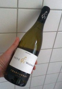 Ein Chardonnay Jahrgang 2012 vom Weingut Fritz Waßmer im Markgräflerland.