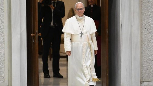 Vor der Amtseinführung des neuen Papstes Leo XIV.