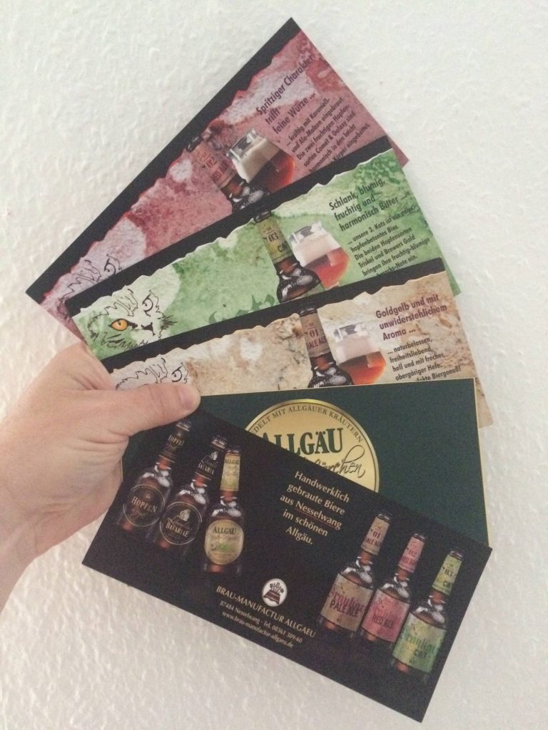 Die Braukatz oder Brauwerk aus der Brau-Manufactur Allgäu in Nesselwang