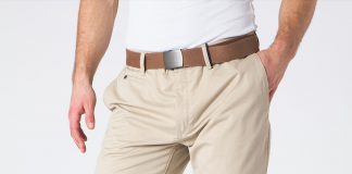 Schöne Chinos in Khaki und Navy