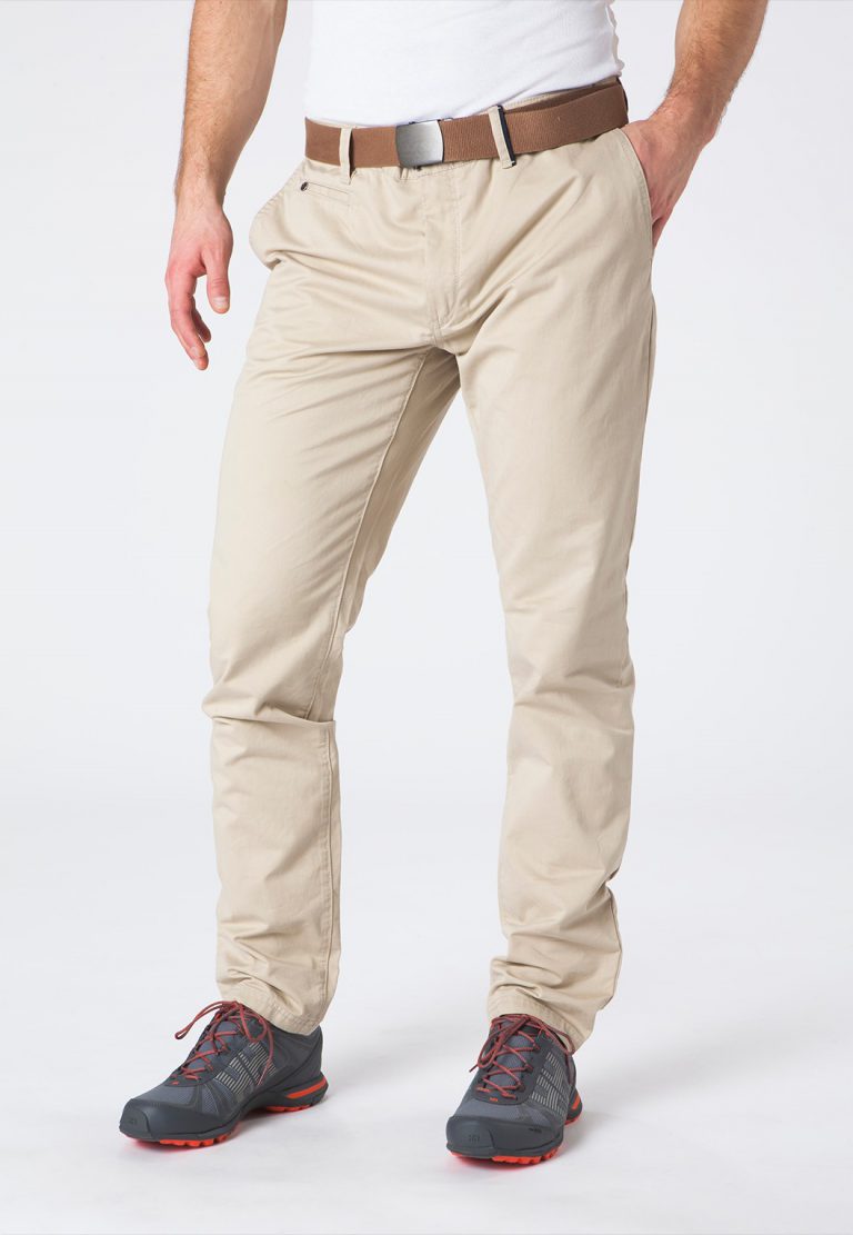 Schöne Chinos in Khaki und Navy