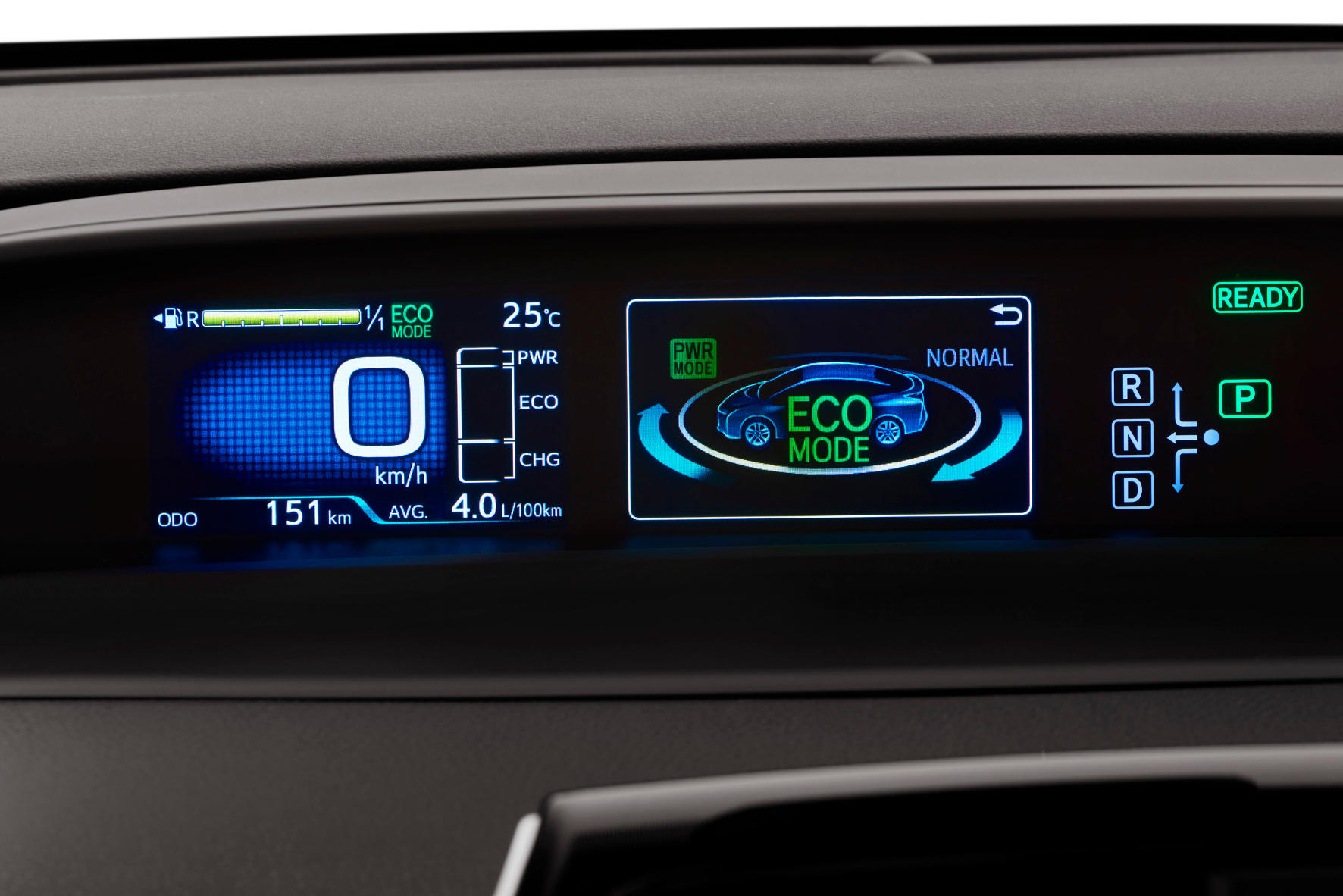 Toyota Prius Interieur Multi Informations Display 2015 08 16