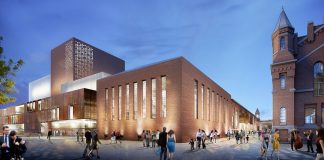 Hochspannung und himmlische Ruhe – In Dresden stehen zwei Theaterbauten vor der Vollendung: die Staatsoperette und das Theater junge Generation