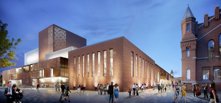 Hochspannung und himmlische Ruhe – In Dresden stehen zwei Theaterbauten vor der Vollendung: die Staatsoperette und das Theater junge Generation