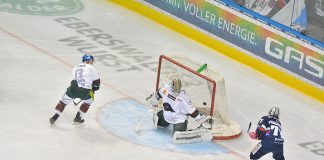 Zehn Tore vor zehn Uhr oder Berliner Eisbären besiegen Augsburger Panther mit 6:4 (2:2, 3:1, 1:1)