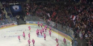 Arbeitssieg in Rosa – Direktberichterstattung vom Punktspiel zwischen den Berliner Eisbären und den Schwenninger Wild Wings 1:0 (0:0, 0:0 1:0)