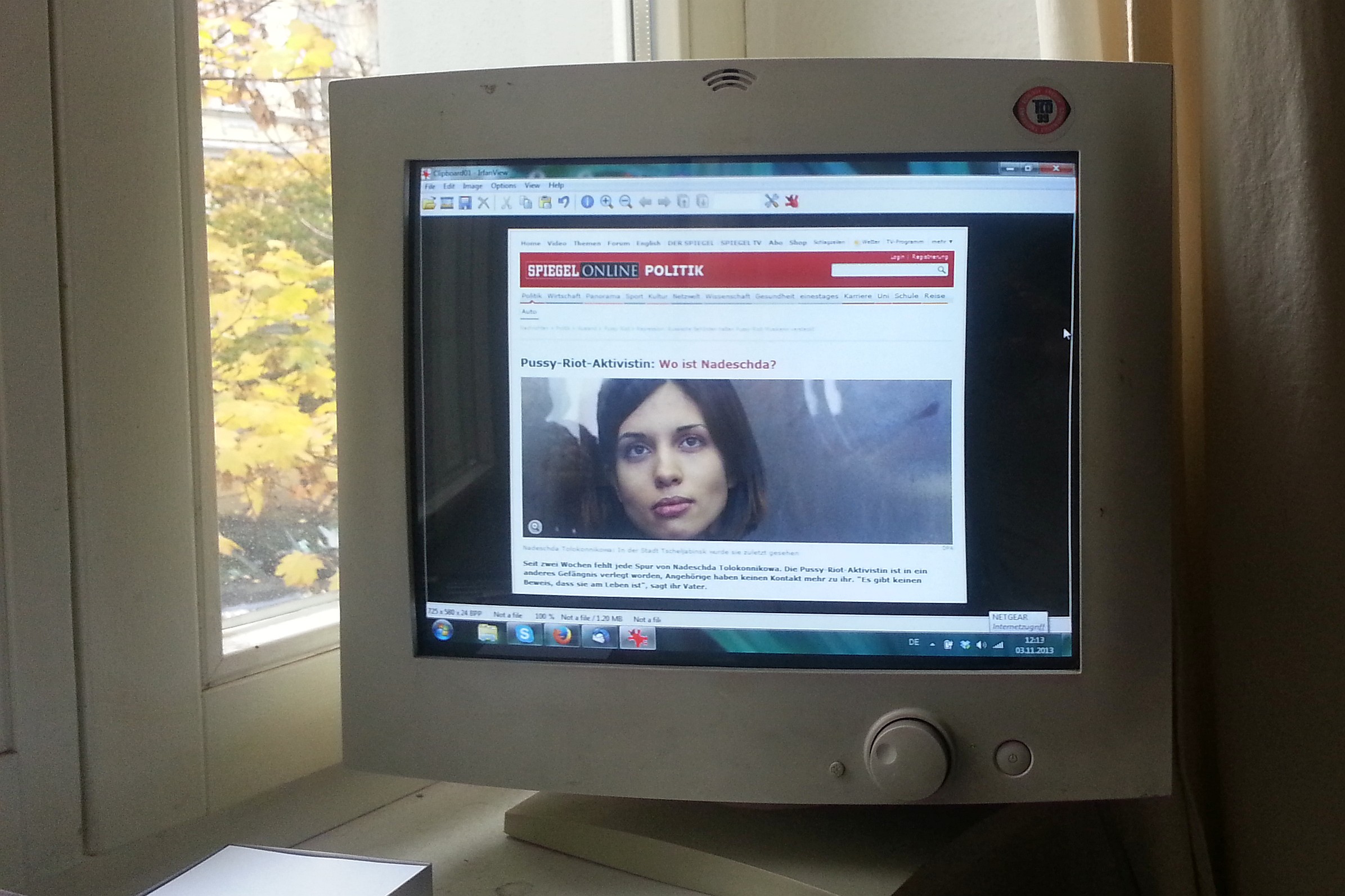 Nadeshda Tolokonnikowa © WELTEXPRESS