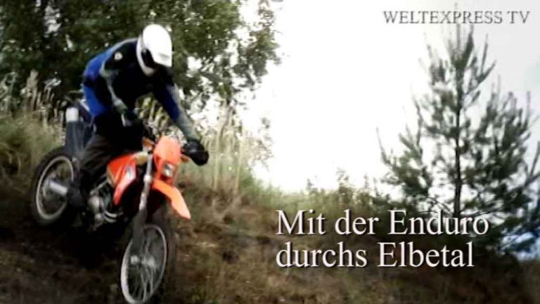 Mit der Enduro durchs Elbetal
