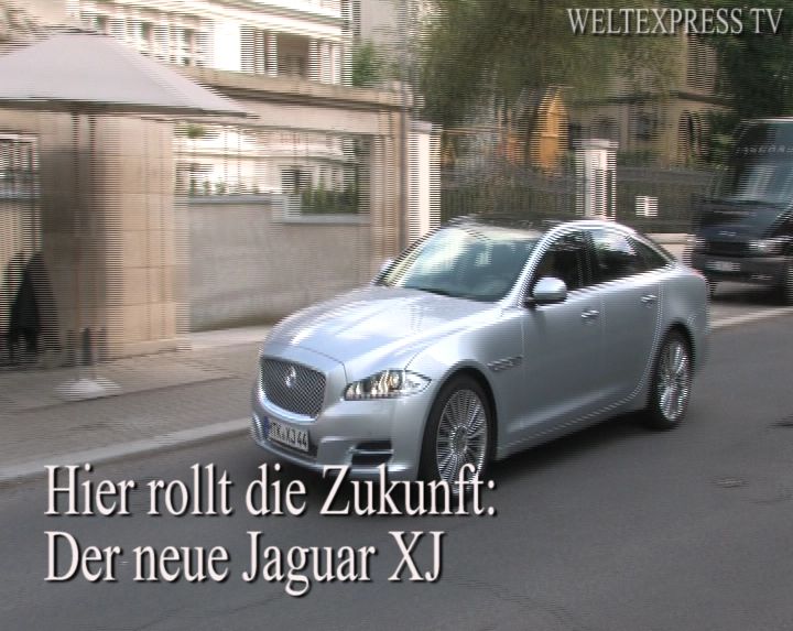 Hier rollt die Zukunft: Der neue Jaguar XJ