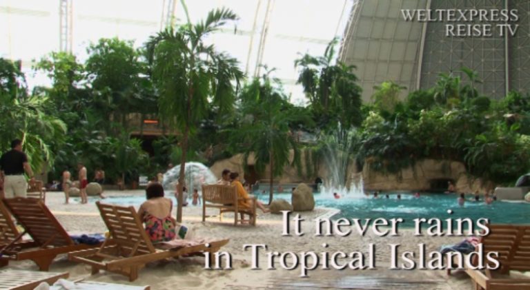 It never rains in Tropical Islands
