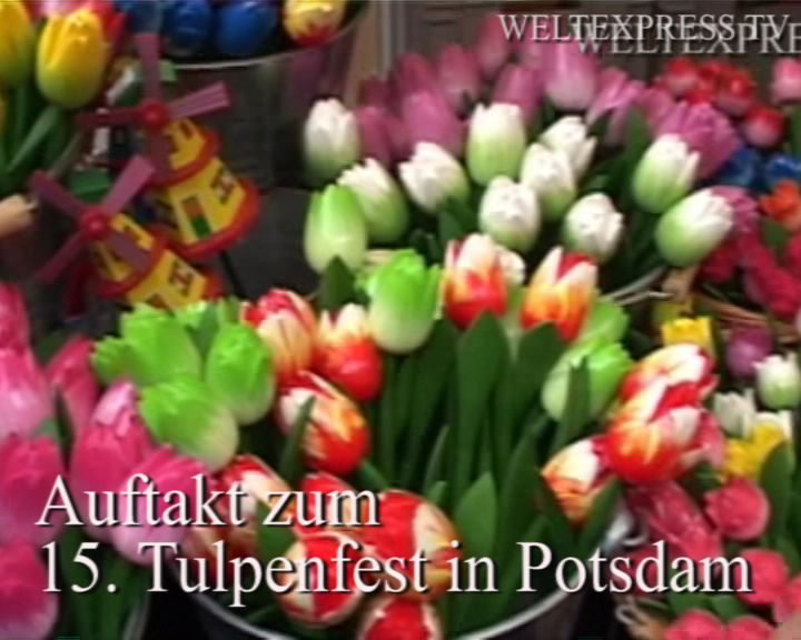 Auftakt zum 15. Tulpenfest in Potsdam