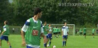 Saisonvorbereitung von Hertha BSC Berlin im Sommer 2010