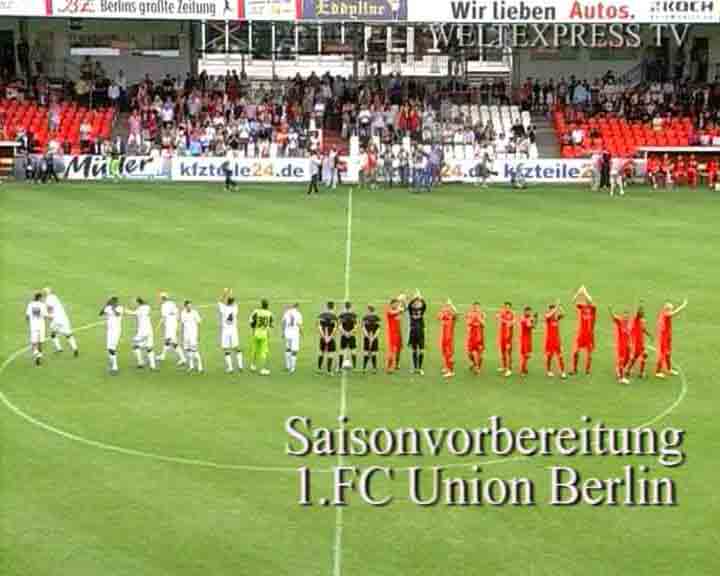 Saisonvorbereitung des 1. FC Union Berlin im Sommer 2010