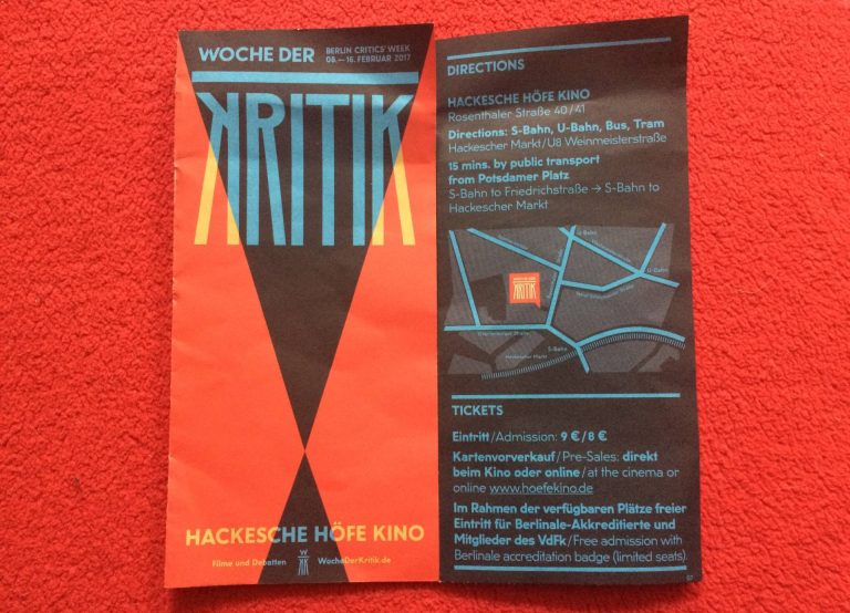 Die „Woche der Kritik“ und die Preise des Verbandes der deutschen Filmkritik e.V.