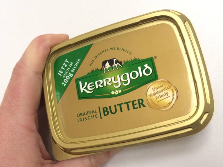 Charakter in Gold und Grün oder Immer eine gute Butter – Irische Butter aus frischer Weidemilch