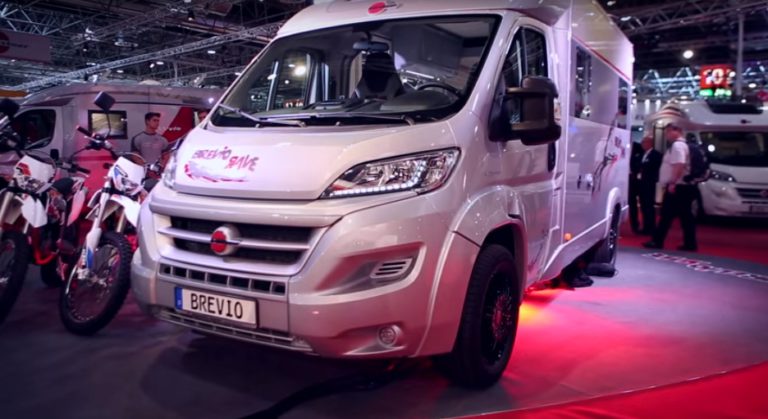 Der Brevio Rave von Bürstner feiert auf dem Caravan Salon in Düsseldorf Premiere