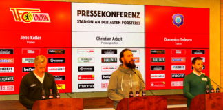 1. FC Union Berlin verliert erneut, schwache Leistung gegen den Kumpelverein