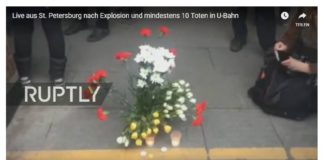 Tote und Verletzte nach Anschlag in Sankt Petersburg
