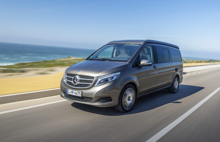 Den Marco Polo gibt es jetzt auch im AMG-Kleid – Auch 2016 ist der Mercedes-Benz-Camper „Kompakt-Reisemobil des Jahres“