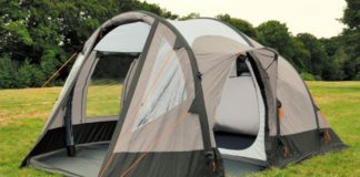 Toronto Air, das leichte Luftzelt – Ein Schnellaufbau-Tunnelzelt von Frankana Freiko