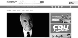 Helmut Kohl ist tot – Das Vermächtnis des „Ewigen Kanzlers“, des „Kanzlers der Einheit“, des „Großen Europäers“ ist in Gefahr