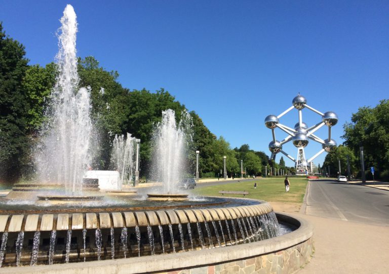 Das Atomium in Brüssel