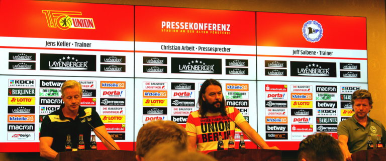 1. FC Union Berlin Unentschieden und Unzufrieden im Spitzenspiel gegen Arminia Bielefeld