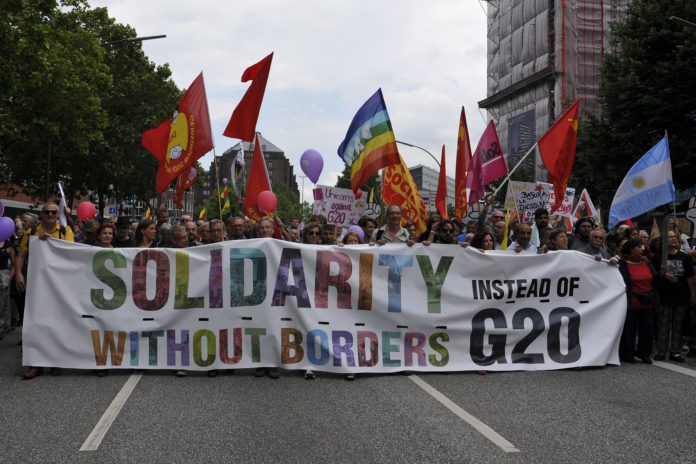 Grenzenlose Solidarität statt G20
