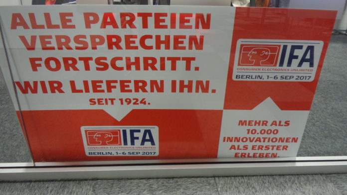 IFA 2017 in Berlin