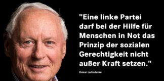 Ohrfeige von Oskar – Lafontaine, Wagenknecht und die antideutsche Linkspartei Oskar Lafontaine