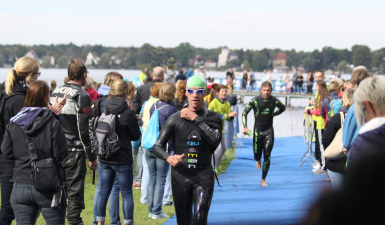 Triathlon 2017 in Erkner.