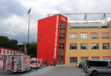Drei zu drei beim Elf gegen Elf im Stadion An der Alten Försterei An der Alten Försterei