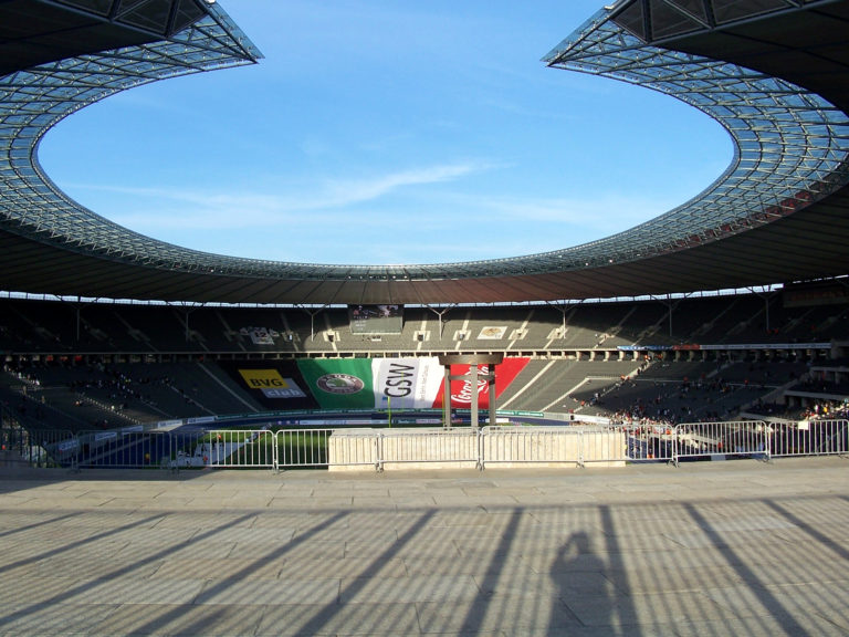 Das Olympiastadion in Berlin.