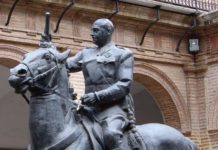 Wie Hitlerdeutschland und Mussoliniitalien 1936 das Scheitern des Putsches Francisco Francos gegen die Spanische Republik durch ihre sofortige bewaffnete Intervention verhinderten Franco