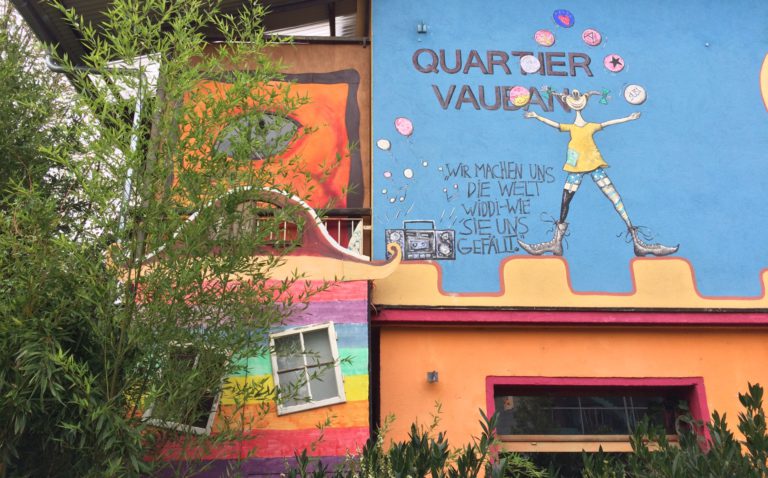 Quartier Vauban in Freiburg im Breisgau.