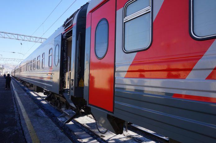 Zug in Russland