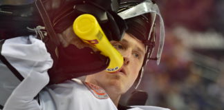 Ice Tigers Nürnberg mit Sieg in der Overtime – Ausgleich in der Halbfinal-Serie der DEL gegen Eisbären-Berlin Niklas Treutle