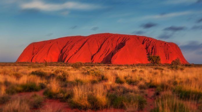 Uluru in Australien