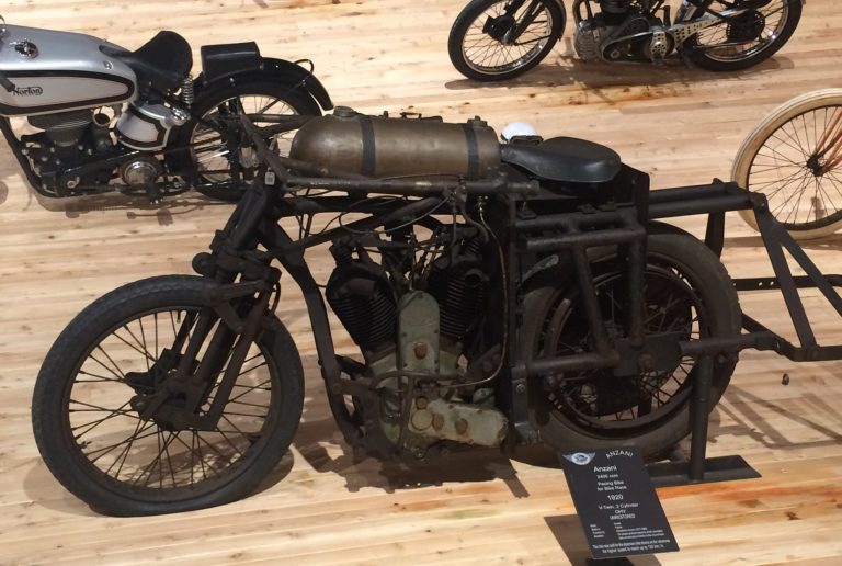 Motorradmuseum an der Timmelsjocher Hochalpenstraße.