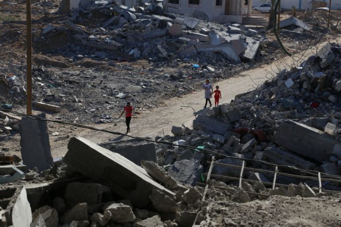 Zerstörungen im Gazastreifen (Archivbild).