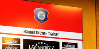 Torloses Spiel zum gemeinsamen Zweitliga-Jubiläum Hannes Drews, Cheftrainer beim FC Erzgebirge Aue.