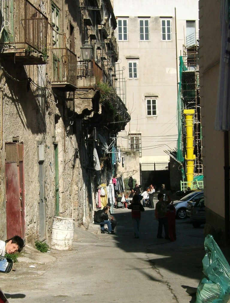 Albergheria in Palermo auf Sizilien.